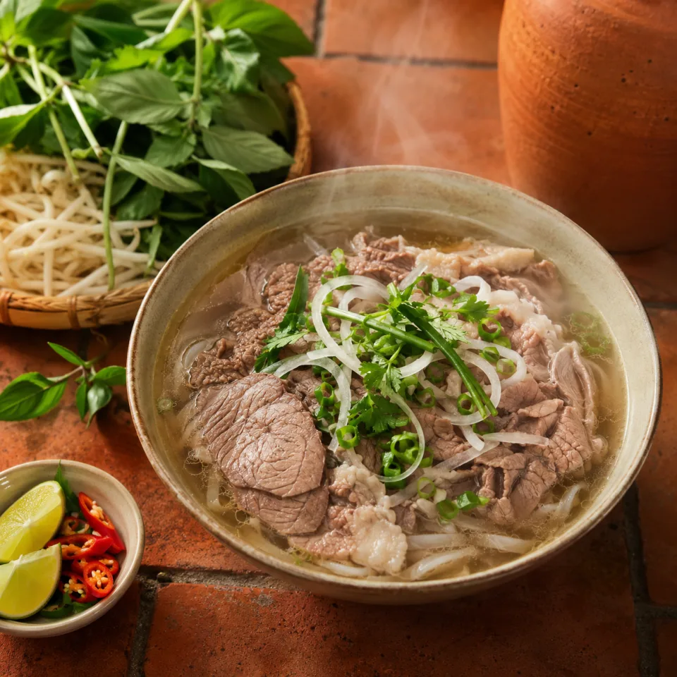 Kệ bánh và đồ ăn kèm